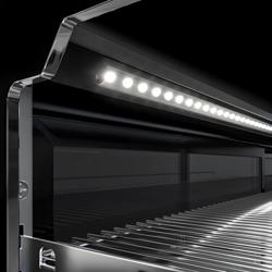 Βιτρίνα θερμαινόμενη επιτραπέζια - 1219 mm - 1,8 kW - με 3 ράφια - 200 l