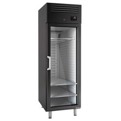 Armadio Frollatura Carne Dry Aging - 687x868mm - con 1 porta in vetro - Nero