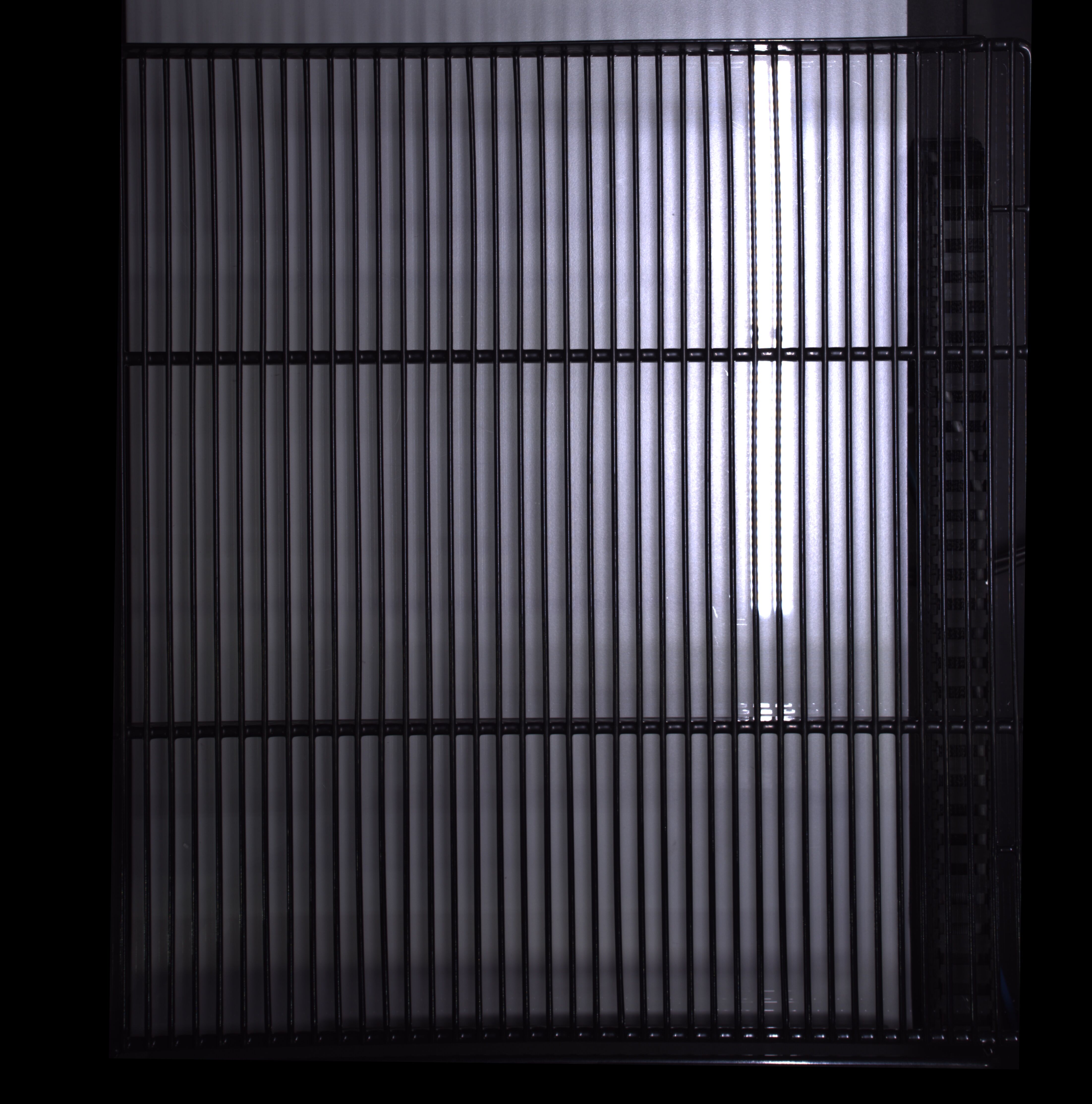 Wire shelf - Plastic-coated - 529x540mm - Black - for GKE550LED