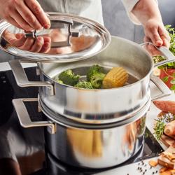 DEMEYERE | INDUSTRY 5 - Pentola per arrostire con coperchio - Ø 180mm - Acciaio inox