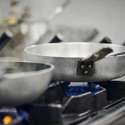 Commercial Countertop Gas Hob ECO - 2 Burners - 8 kW - NG/Propane - 750×400 mm