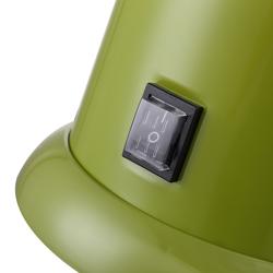 Spremiagrumi elettrico professionale - 180W - con leva, microinterruttore, setaccio & vasca estraibile - Alluminio