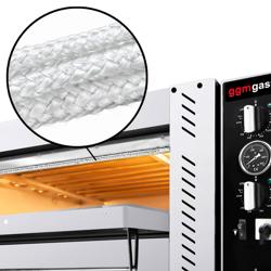 Commercial Electric Pizza Oven – 6 x 30 cm (Deep) – Manual – Incl. Stand