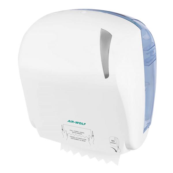 AIR-WOLF | Autocut kağıt rulo havlu dispenseri - ABS plastik - Beyaz