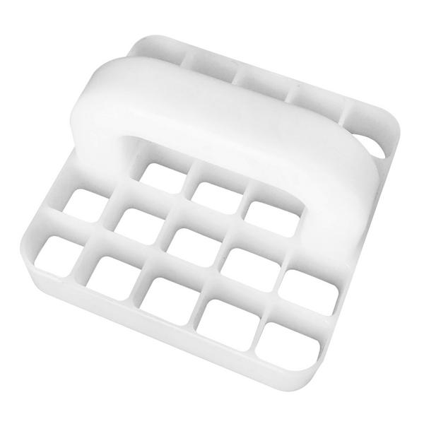 Dough former – 150×150×50 mm - Square - Food-safe Plastic - Pizza Dough