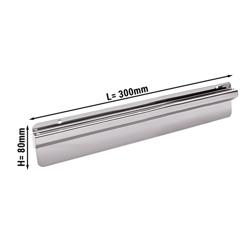 Barra para comandas de Inox - 30 cm