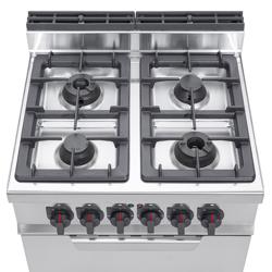 Fourneau à gaz – 28 kW – 4 brûleurs