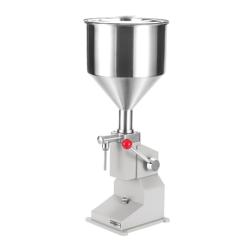 Riempitrice Manuale a pistone - per liquidi e creme - 5-50ml - 10L