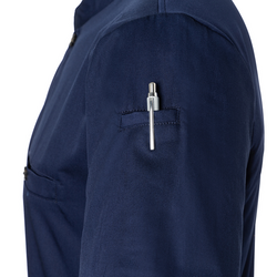 (6 pezzi) KARLOWSKY | Camicia da lavoro da uomo a maniche corte Performance - Blu marino - Taglia: 4XL