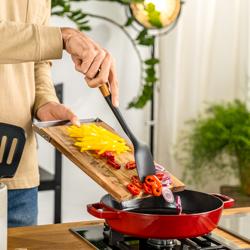 STAUB | Σπάτουλα Wok - 310mm - Σιλικόνη - Μαύρη