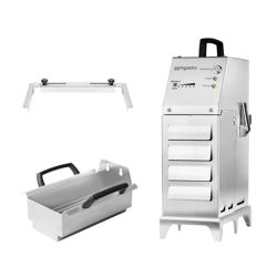 Mobiele accu frituurolie filtermachine - 30 liter/minuut - RVS - met accu - voor max. 12 liter friteusen