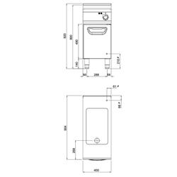 Commercial Electric Bratt Pan - 4.8kW - 11.5L - 400mm