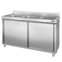 Diskbänksskåp PREMIUM - 1600x600mm - med 2 ho till vänster