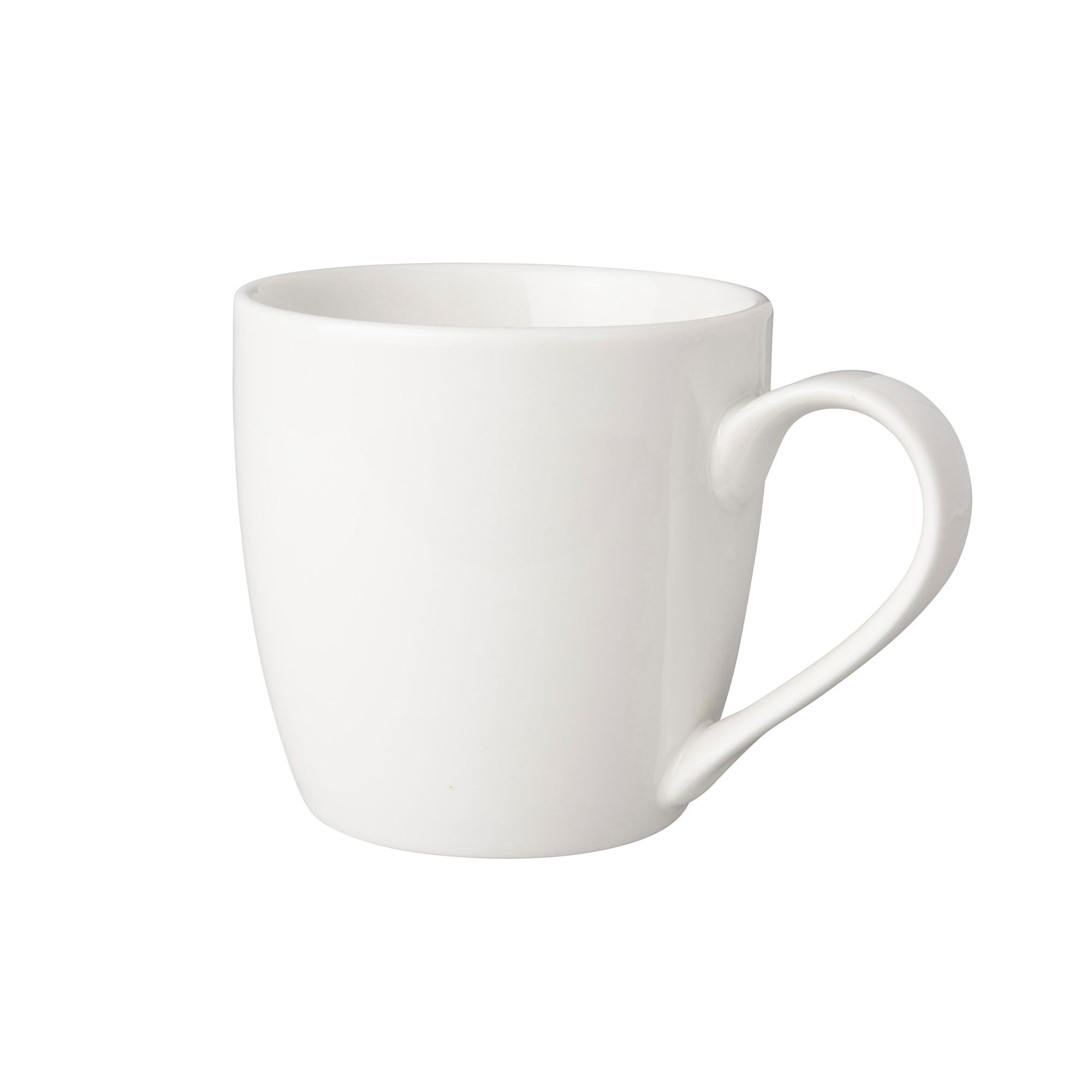 (12 pièces) BUDGETLINE – Tasse à café Mammoet Neo – 250 ml – Blanc