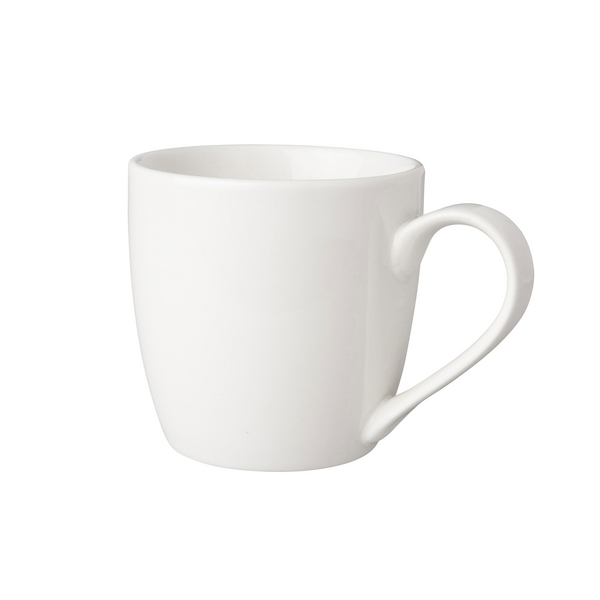 (12 bucăți) BUDGETLINE - Ceașcă de cafea Mammoet Neo - 250ml - Alb