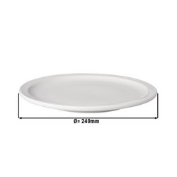 (12 Stück) BUDGETLINE - Teller - flach Mammoet - Ø 240mm - Weiß