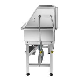 Vasca per cani - con scale antiscivolo, rubinetto miscelatore professionale & tappetino antiscivolo