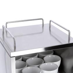 Aquecedor de chávenas PROFISSIONAL - 140W - 2 prateleiras - 2 zonas - de mesa - até 75°C