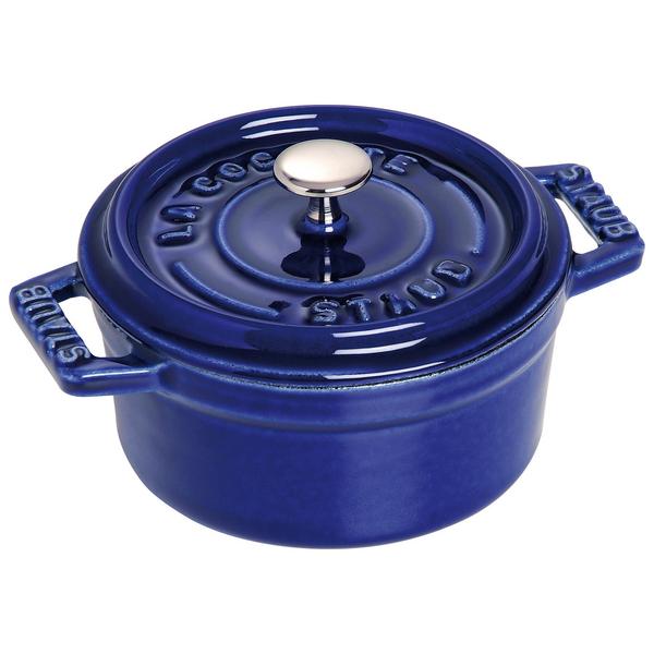 STAUB | LA COCOTTE - Mini Cocotte - Ø100 mm - قابلمه چدنی - آبی تیره
