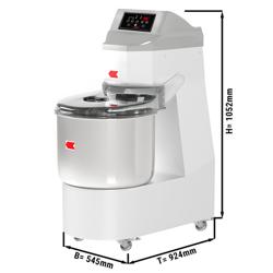 Bäckerei-Spiralteigknetmaschine - 50 Liter / 25 kg | Teigknetmaschine | Knetmaschine | Teigkneter | Teigmaschine | Kneter | Spiralkneter