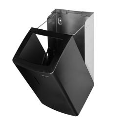 AIR-WOLF | Afvalbak - 25 liter - RVS Mat zwart