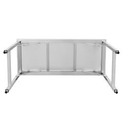 Masă de lucru din oțel inoxidabil - pliabilă - 1400x700mm