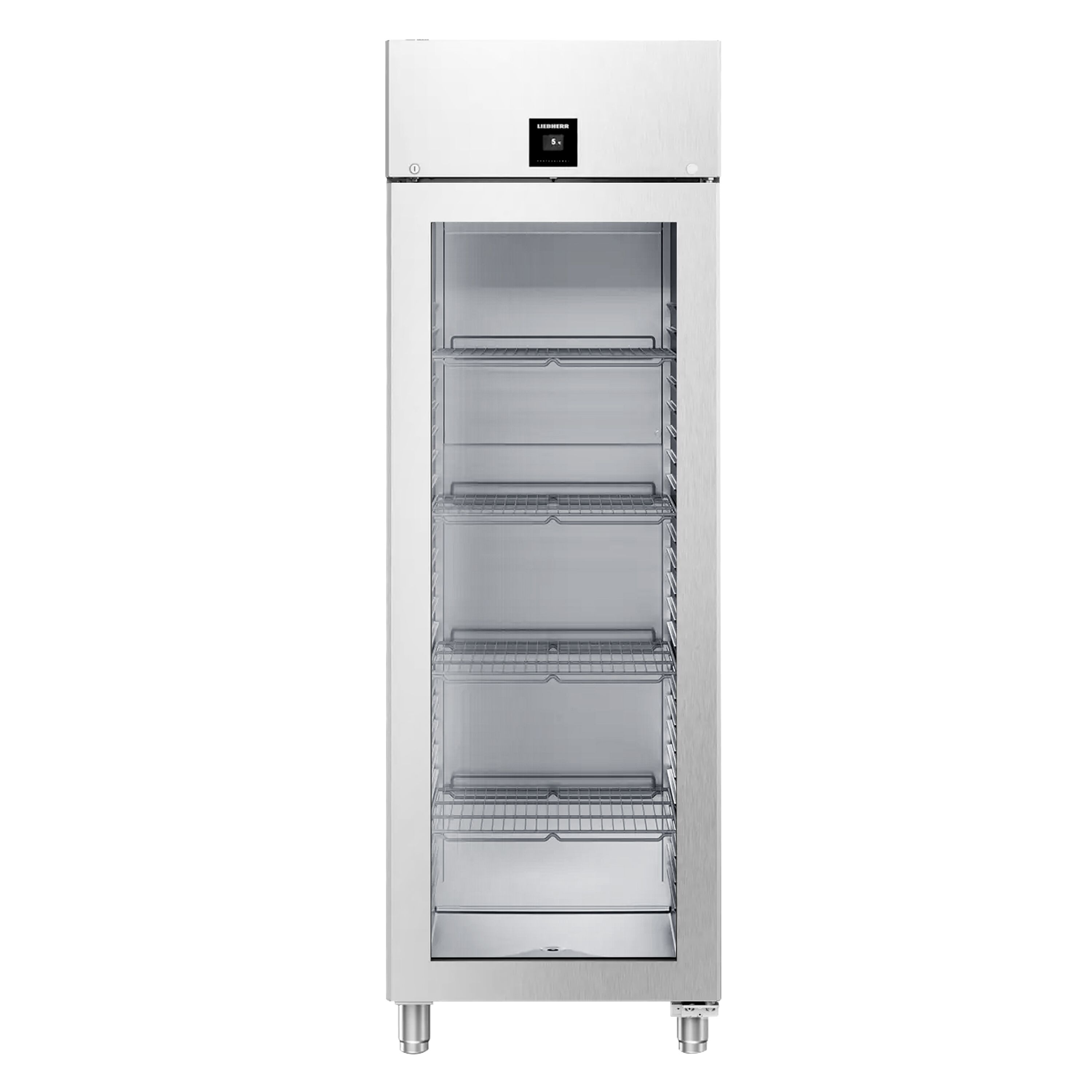 LIEBHERR | Réfrigérateur en inox PERFECTION - 625 litres - GN 2/1 - Intérieur en inox - avec 1 porte en verre       
