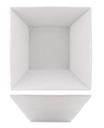 (6 ks) Miska MAYA - Porcelán - 200x200 mm - vhodná do myčky - bílá