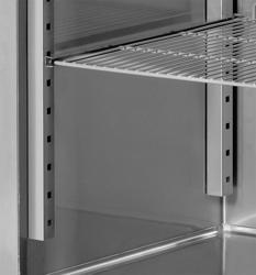 Vrieskast voor vis roestvrij staal ECO - EN 600x400 - 600 liter - met 1 deur