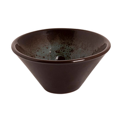 (48 db) TURKEY- Tál - Ø 8 cm 50 ml - Barna / kék
