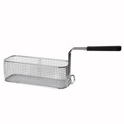 Frituurmand - 290x110x95mm | 5 liter - RVS | met hittebestendige handgreep - passend voor GFB473T-10, GFB873T-10+10, GFB479T-10, GFB879T-10+10