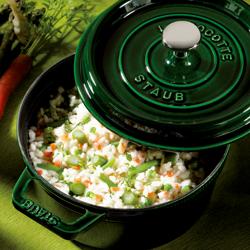 STAUB | LA COCOTTE - Kookpot - Ø 180mm - Gietijzer - Basilicumgroen
