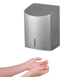 AIR-WOLF | Commercial Hands-In Automatic Hand Dryer – Stainless Steel-10–15 s dry time-HEPA+Carbon filters-replaceable-Drip tray