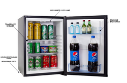 Minibar koelkast - 400mm - 40 liter - met 1 deur