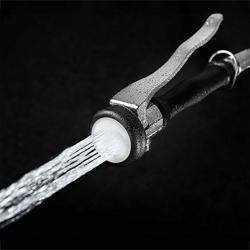 Enkel gat voorspoeldouche 13000 - met 1-gats monobloc, tafelmodel, zwenkuitloop, mengkraan (warm/koud) & sproeier/handdouche - 1150mm