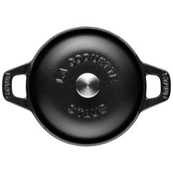 STAUB | Mini Cast Iron Cocotte – Ø 12 cm - Black - Induction, Grill & Oven