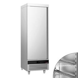 Koelkast RVS PREMIUM - 700mm - 600liter - tot +8°C - met 1 deur - geforceerde koeling, LED‑verlichting & automatische ontdooiing