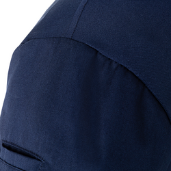 (6 pezzi) KARLOWSKY | Camicia da lavoro da uomo a maniche corte Performance - Blu marino - Taglia: 4XL