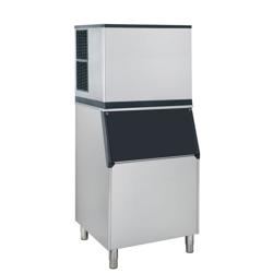 Jégkockakészítő - 403 kg / 24 óra - jégtároló edénnyel együtt