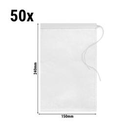 (50 piezas) Filtro de repuesto para filtro de aceite de fritura GFR50B y GFR50E
