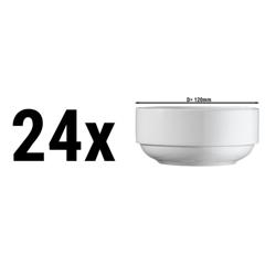 (24 Stück) ENTITY - Dessert-/ Salatschale - Ø 120mm - Weiß