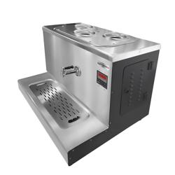 Bollitore elettrico per tè - con 3 bruciatori - 30 litri