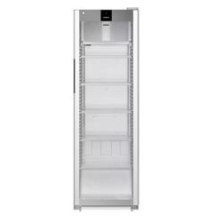 LIEBHERR | Réfrigérateur PERFORMANCE - 400 litres - Intérieur en plastique - Avec 1 porte en verre - Gris       