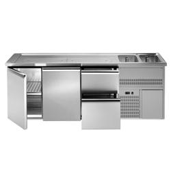 Biertoog Premium PLUS - 2500x700mm - 2 deuren & 2 laden