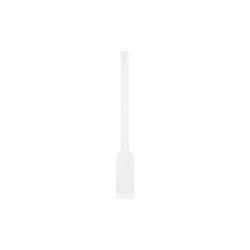 Roerspatel vlak - Polyethyleen - Lengte:377mm - wit