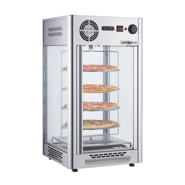 Warmhoudvitrine - 108 liter - Roestvrij staal