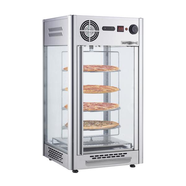 Commercial Heated Display Cabinet - 470mm - 1.2kW - with 4 shelves