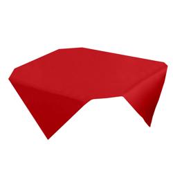 ( 3 Pezzi) Damasco Tovaglia Coprimacchia Vienna - 80 x 80 cm - Cremisi