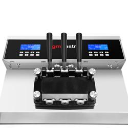 Machine à glace à l’italienne - 36L/h - 3,8kW - 3 parfums (2 + panaché) - Sur pied