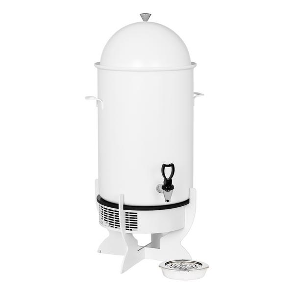 Warme drankenketel - 5 liter - met inductie - Wit - 1 kW